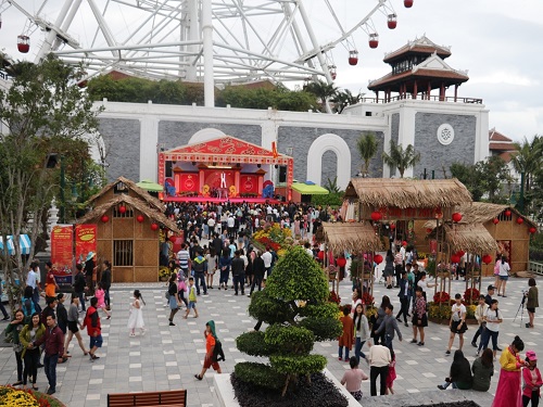 Vui chơi cực đ&atilde; tại Asia Park dịp đầu năm