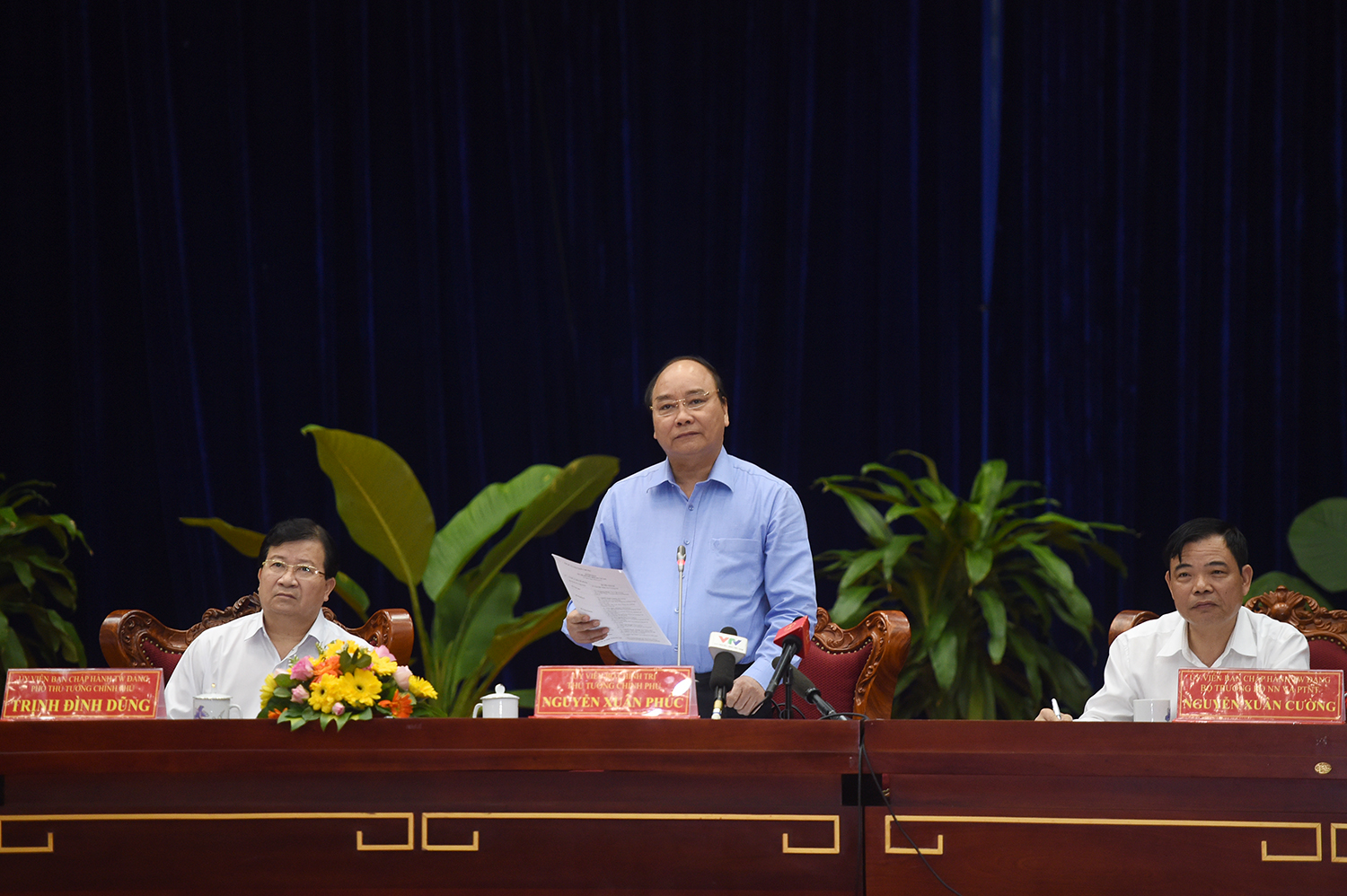 Thủ tướng: 10 tỷ USD xuất khẩu t&ocirc;m v&agrave;o năm 2030 l&agrave; qu&aacute; thấp. Ảnh: VGP