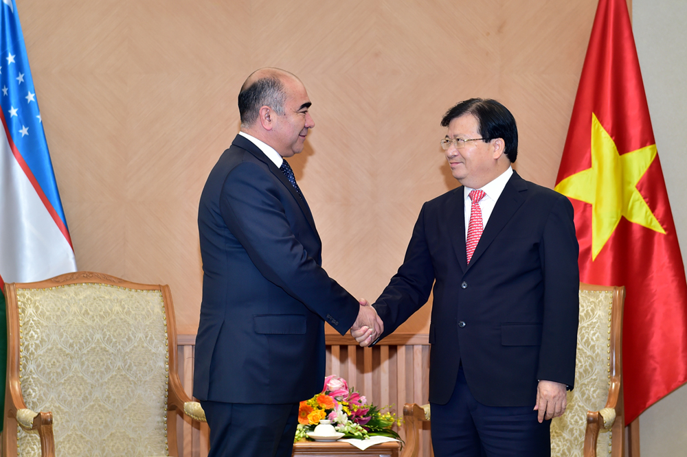 Việt Nam sẵn s&agrave;ng chia sẻ kinh nghiệm, mở rộng hợp t&aacute;c với Uzbekistan