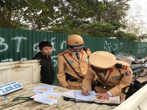 H&agrave; Nội: H&ocirc;m nay bắt đầu xử l&yacute; phương tiện lấn l&agrave;n xe bu&yacute;t nhanh BRT
