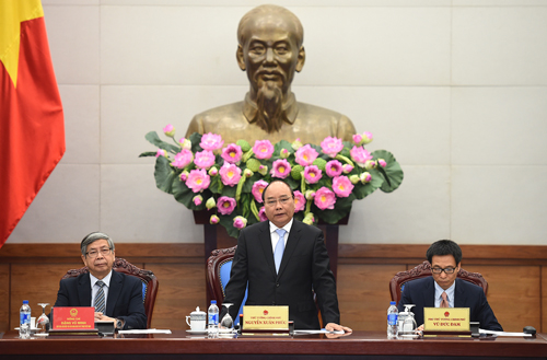 Thủ tướng Nguyễn Xu&acirc;n Ph&uacute;c khẳng định sẽ 'lu&ocirc;n lắng nghe bất cứ nh&agrave; khoa học n&agrave;o c&oacute; những &yacute; tưởng x&acirc;y dựng Đăng Ký 13Winvn Com Chính Thức'. Ảnh: VGP
