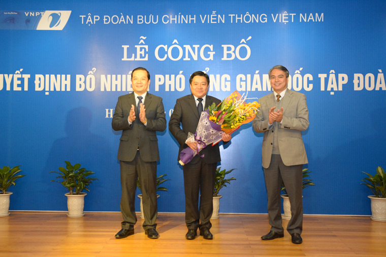  Lễ c&ocirc;ng bố quyết định bổ nhiệm Ph&oacute; Tổng Gi&aacute;m đốc Tập đo&agrave;n VNPT