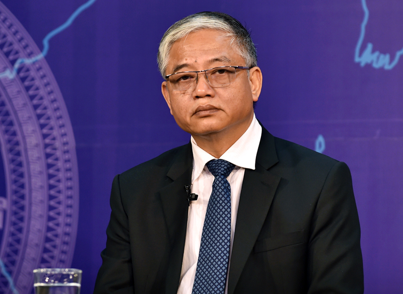  &Ocirc;ng Do&atilde;n Mậu Diệp cho rằng, , tỷ lệ hưởng BHXH của Việt Nam gần như cao nhất thế giới. Ảnh: VGP