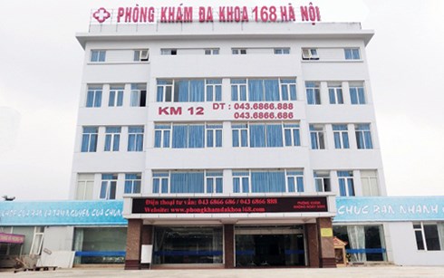  Ph&ograve;ng kh&aacute;m đa khoa 168 H&agrave; Nội nơi chị Trang đến kh&aacute;m phụ khoa