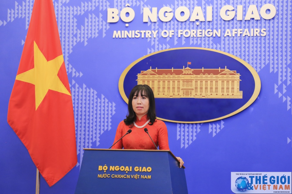  Người Ph&aacute;t ng&ocirc;n Bộ Ngoại giao L&ecirc; Thị Thu Hằng. Ảnh: b&aacute;o A13win Ưu đãi Vip