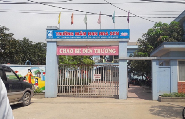  C&ocirc; gi&aacute;o trường mầm non Hoa Sen (H&agrave; Tĩnh) bị đ&igrave;nh chỉ c&ocirc;ng t&aacute;c v&igrave; đ&aacute;nh trẻ. Ảnh: Gia đ&igrave;nh Việt Nam