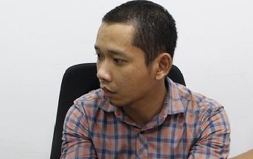  Ch&acirc;n dung nghi phạm cướp ng&acirc;n h&agrave;ng ở Tr&agrave; Vinh. Ảnh: Ph&aacute;p luật Việt Nam