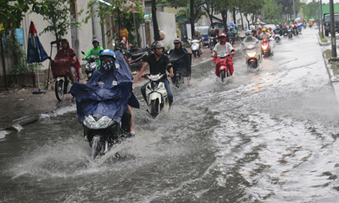  Dự b&aacute;o thời tiết ng&agrave;y mai cả nước mưa lớn. Ảnh minh họa