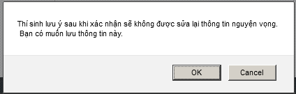 Thay đổi nguyện vọng xét tuyển đại học online Thay đổi nguyện vọng xét tuyển đại học online