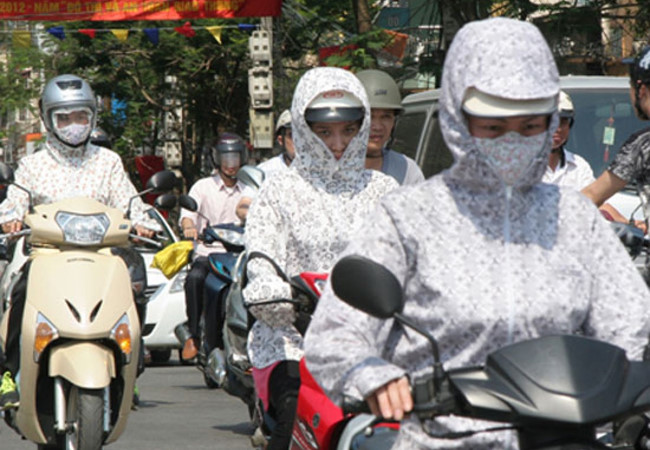  Nắng n&oacute;ng ở khu vực Bắc Bộ đang c&oacute; dấu hiệu hạ nhiệt. Ảnh: An ninh thủ đ&ocirc;