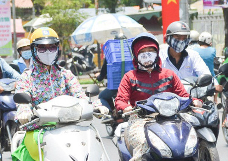  Nắng n&oacute;ng chuẩn bị chấm dứt ở Bắc Bộ. Ảnh: Tiền Phong