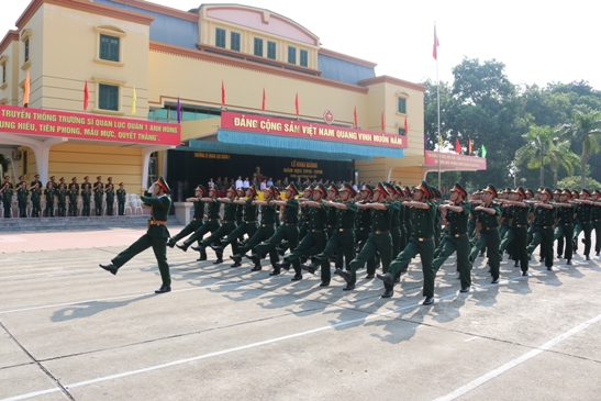 Trường Sĩ quan Lục quân 1 xét tuyển bổ sung 69 chỉ tiêu. Ảnh: Trường Sĩ quan Lục quân