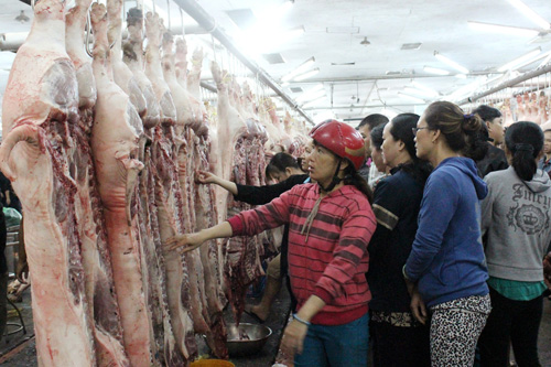 Nhiều chuy&ecirc;n gia cho rằng thịt heo mảnh từ c&aacute;c l&ograve; mổ đưa về c&aacute;c chợ đầu mối kh&oacute; đảm bảo y&ecirc;u cầu an to&agrave;n  13Win OKVIP Cá cược bóng đá v&igrave; thời gian lưu giữ k&eacute;o d&agrave;i.  Ảnh: D&acirc;n Việt