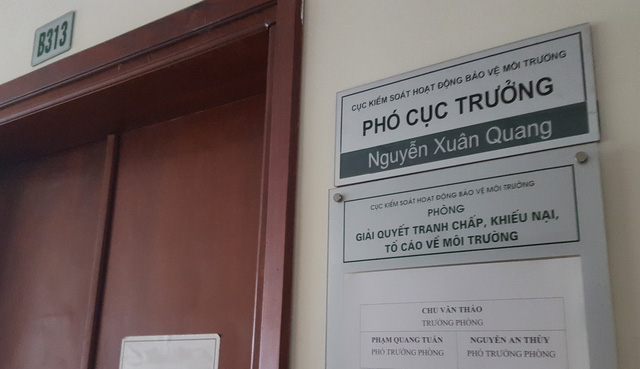  Ph&ograve;ng l&agrave;m việc của Cục ph&oacute; Nguyễn Xu&acirc;n Quang. Ảnh: D&acirc;n tr&iacute;
