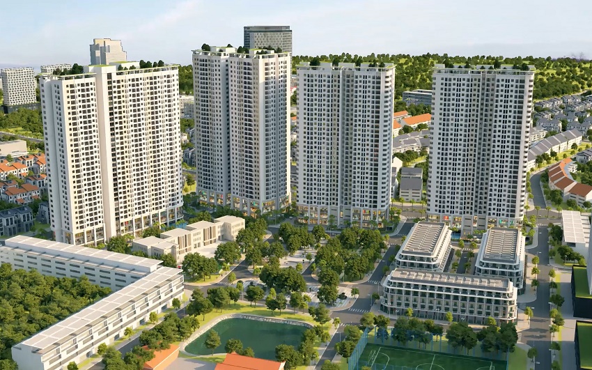   Phối cảnh dự &aacute;n chung cư Ecohome Ph&uacute;c Lợi