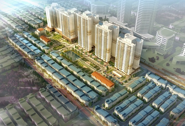  Phố cảnh dự &aacute;n chung cư The K Park Văn Ph&uacute;