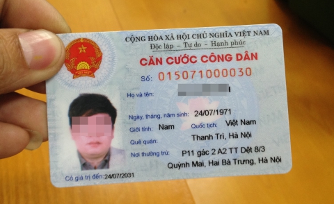  Thẻ căn cước c&ocirc;ng d&acirc;n sẽ được cấp tr&ecirc;n cả nước v&agrave;o năm 2020. Ảnh minh họa