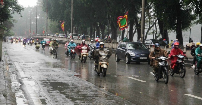  Kh&ocirc;ng kh&iacute; lạnh tiếp tục tăng cường xuống miền Bắc nước ta. Ảnh minh họa