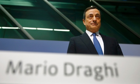 Chủ tịch ng&acirc;n h&agrave;ng Ch&acirc;u &Acirc;u Mario Draghi c&ocirc;ng bố kế hoạch k&iacute;ch cầu
