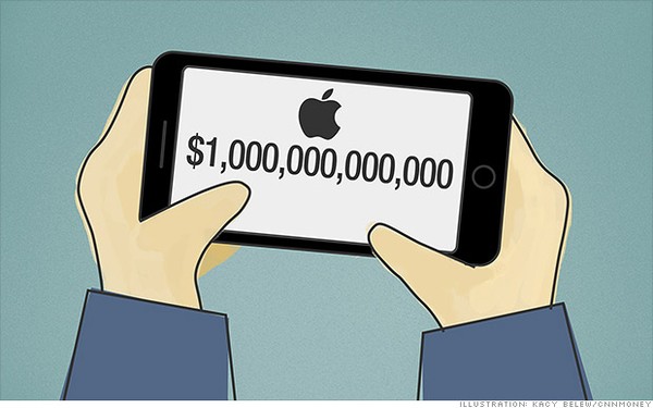 Apple, c&ocirc;ng ty gi&aacute; trị nhất thế giới, cổ  Microsoft, Google