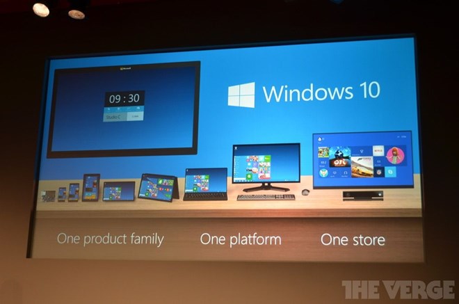 Windows 10, Microsoft, hệ điều h&agrave;nh Windows, g&atilde; khổng lồ