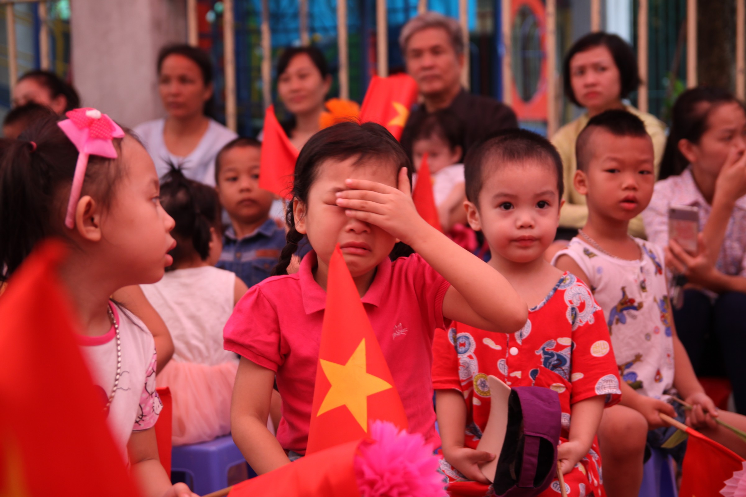 khai giảng tại trường Xã Đàn khai giảng tại trường Xã Đàn