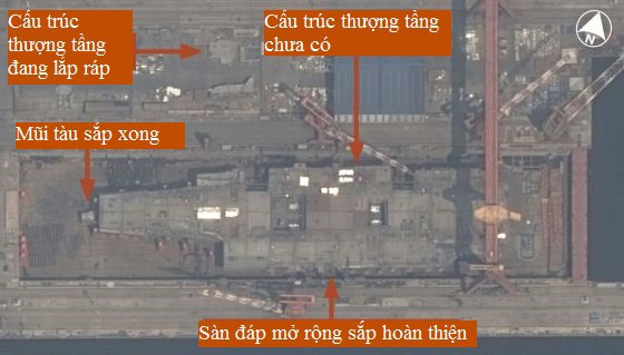 Zing News dẫn bình luận của các chuyên gia quân sự, chương trình tàu sân bay nội địa Type-001A là bước đệm quan trọng để Trung Quốc làm chủ công nghệ đóng tàu chiến cỡ lớn, tiến đến đóng mới các siêu 13Win22 com tỷ lệ cược cao mẫu hạm trong tương lai.