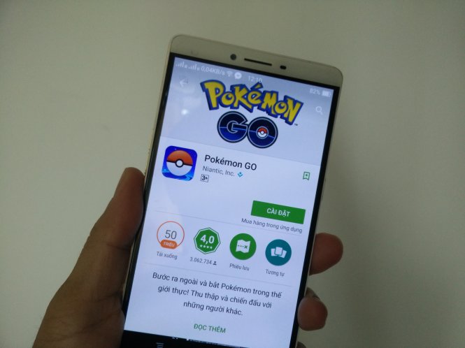 Giới trẻ Việt tỏ ra thích thú vì đã có thể chơi Pokemon GO ở Việt Nam