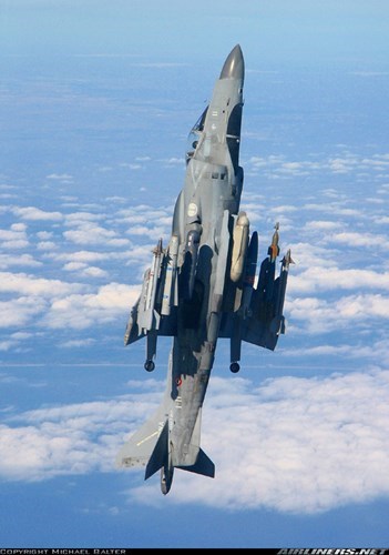 Máy bay cường kích AV-8B có khả năng mang 4,2 tấn vũ khí trên 6 điểm treo dưới cánh gồm: 4-6 tên lửa không đối không AIM-9 hoặc AIM-120; 6 tên lửa không đối đất AGM-65 Maverick hoặc 2 tên lửa không đối hạm Harpoon; 4 pod phóng rocket LAU-5003 với 19 quả đạn 70mm/ống. Ngoài ra, nó có thể mang được bom dẫn đường Paveway, JDAM và bom thông thường Mk 80 series và bom chùm CBU.