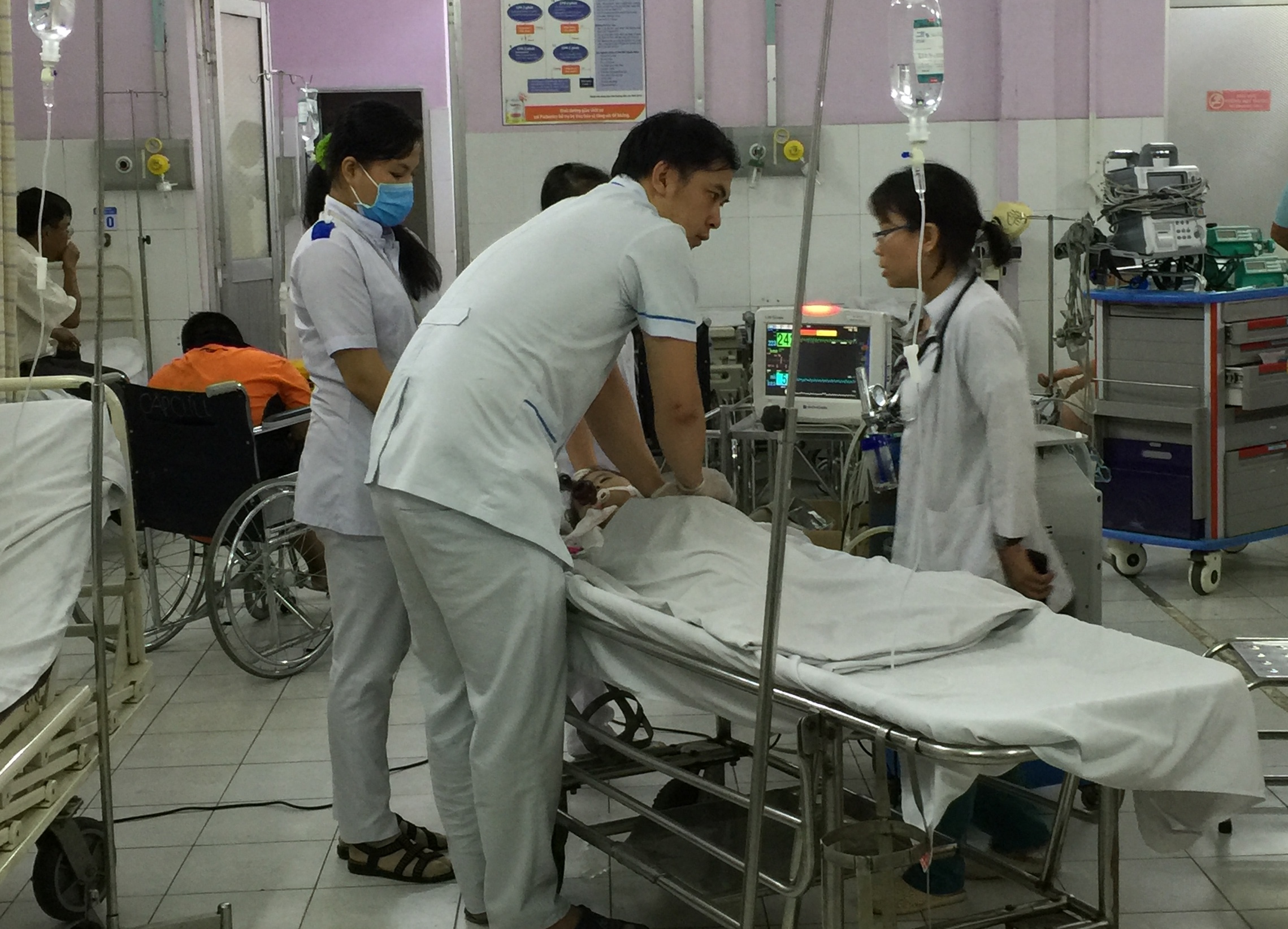 Tai nạn chết đuối đ&atilde; cướp đi sinh mạng của b&eacute; V. bất chấp sự nỗ lực của c&aacute;c y b&aacute;c sĩ