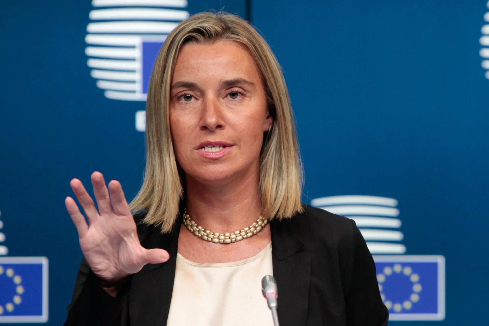Đại diện cấp cao phụ trách chính sách an ninh và 13 Win bet mobile mới nhất của EU, bà Federica Mogherini phát biểu về tình hình Ukraine hiện nay