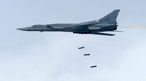 T&igrave;nh h&igrave;nh chiến sự Syria mới nhất: Tu-22M3, một loại m&aacute;y bay Nga tham gia n&eacute;m bom IS ở Syria