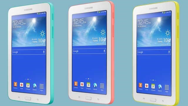 Thiết kế đẹp mắt cho m&aacute;y t&iacute;nh bảng gi&aacute; rẻ Galaxy Tab 3 Lite