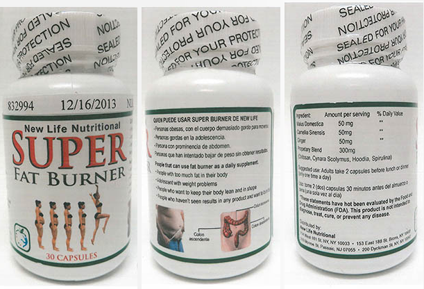 Thu hồi thuốc giảm c&acirc;n Super Fat Burner 
