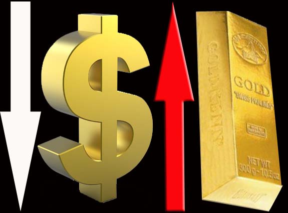 Tỷ gi&aacute; USD suy yếu, gi&aacute; dầu th&ocirc; tăng cao đ&atilde; tạo lực đẩy để gi&aacute; v&agrave;ng h&ocirc;m nay thăng hoa