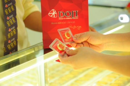 Gi&aacute; v&agrave;ng h&ocirc;m nay đang ở mức cao nhất suốt 1,5 th&aacute;ng qua tại thị trường v&agrave;ng trong nước