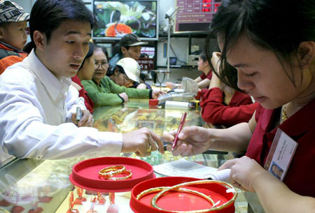 Giao dịch v&agrave;ng diễn ra ổn định, kh&ocirc;ng c&oacute; đột biến
