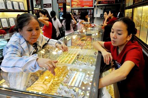 Nhu cầu v&agrave;ng tại Việt Nam giảm mạnh