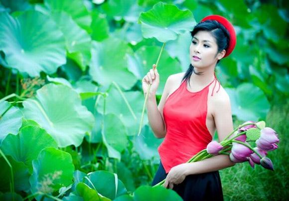 Giảm b&eacute;o bụng hiệu quả nhờ l&aacute; sen