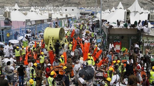 Việc Saudi Arabia đ&ugrave;n đẩy tr&aacute;ch nhiệm li&ecirc;n quan đến vụ giẫm đạp đẫm m&aacute;u ở th&aacute;nh địa Mecca khiến dư luận phẫn nộ