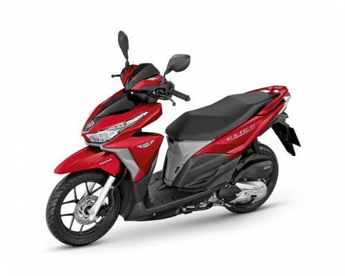 Honda Click 125i 2016 màu đỏ. Ở Thái Lan, mẫu xe này chỉ có giá 45900 bath (khoảng 31,5 triệu đồng).