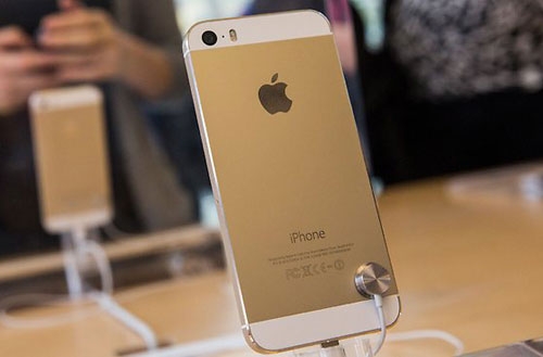 iPhone 5s, iPhone 5S m&agrave;u v&agrave;ng 