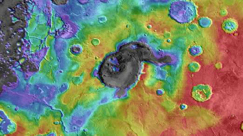 sieu nui lua, sao hoa, quy dao sao hoa, vu tru, nasa