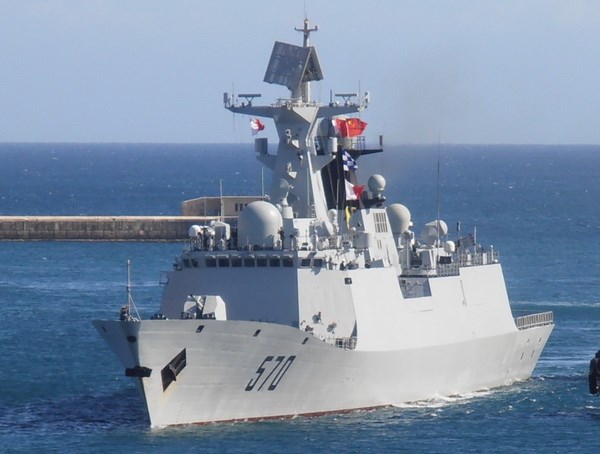 chiến hạm trung quốc, t&agrave;u hộ vệ t&ecirc;n lửa, quần đảo điếu ngư, chủ quyền biển đảo