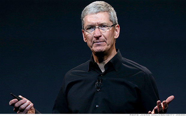 Tim Cook, lương thưởng 2013, cổ phiếu apple
