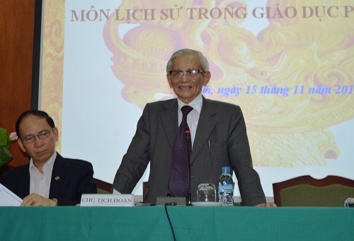 GS Phan Huy L&ecirc; - Chủ tịch Hội Khoa học lịch sử Việt Nam