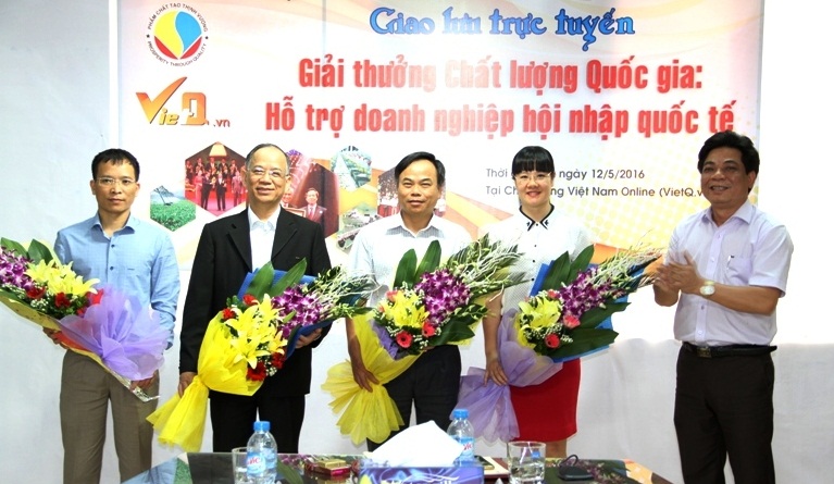 Giao lưu trực tuyến về Giải thưởng Chất lượng Quốc gia: Hỗ trợ 13Win 19.com link truy cập hội nhập quốc tế.