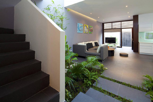Giếng trời đẹp cho nh&agrave; phố ho&agrave;n hảo