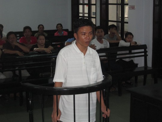 Bị c&aacute;o Thuận tại phi&ecirc;n t&ograve;a x&eacute;t xử
