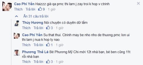 Những b&igrave;nh luận ch&ecirc; Phương Mỹ Chi qu&aacute; gi&agrave; so với Gương mặt th&acirc;n quen nh&iacute; 2015 vấp phải sự chỉ tr&iacute;ch kịch liệt